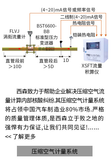 壓縮空氣計(jì)量系統(tǒng)