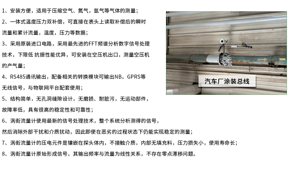 壓縮空氣流量計(jì)轉(zhuǎn)換器液晶顯示畫(huà)面構(gòu)成