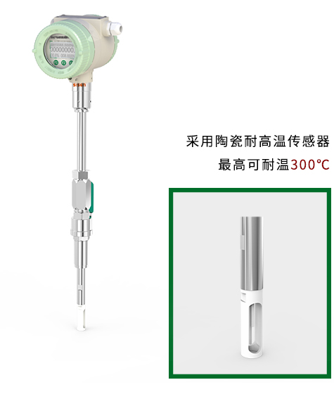 超高溫型熱式氣體質(zhì)量流量計(jì)產(chǎn)品特點(diǎn)